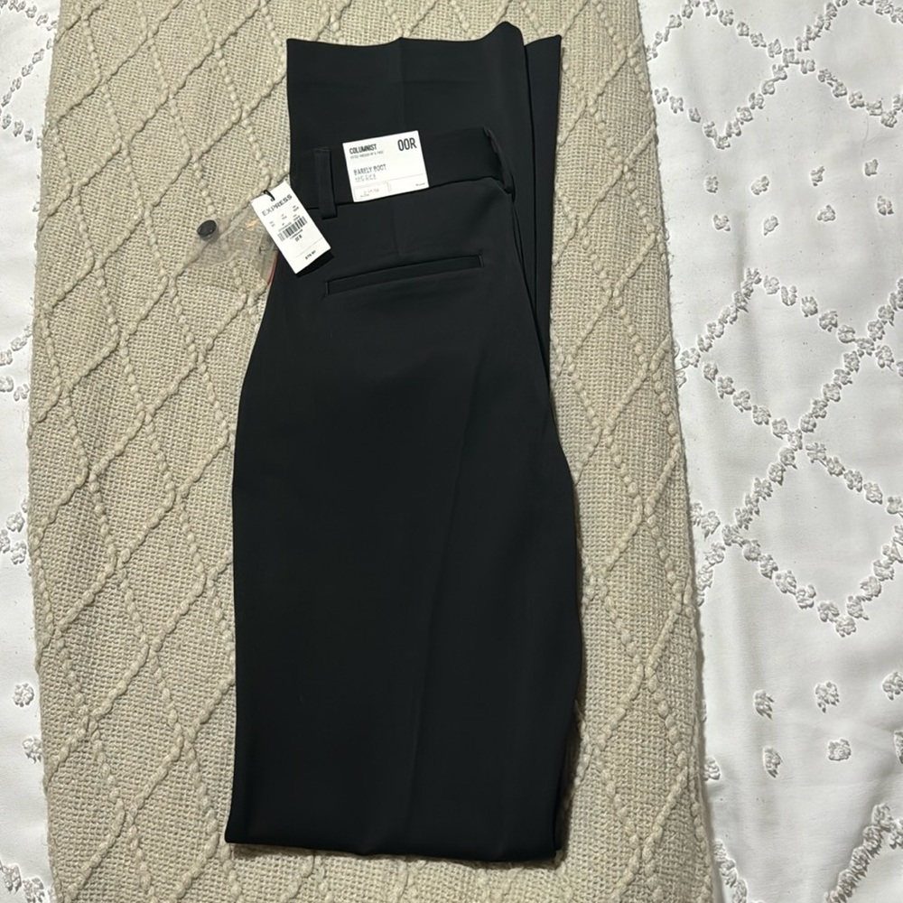 Brand new black dress express pants